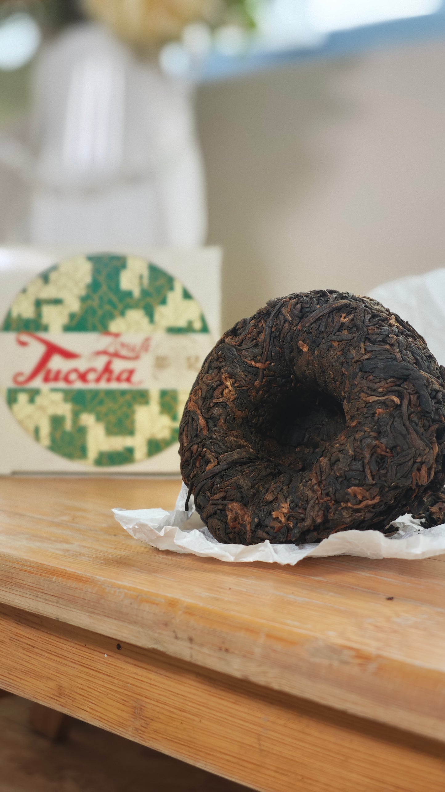 ZOUJI TUOCHA 2014 NID VINTAGE TEA  100g/NID PU-ERH PREMIUM