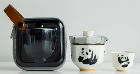 Zouji Cute Panda Mini Portable Tea Set